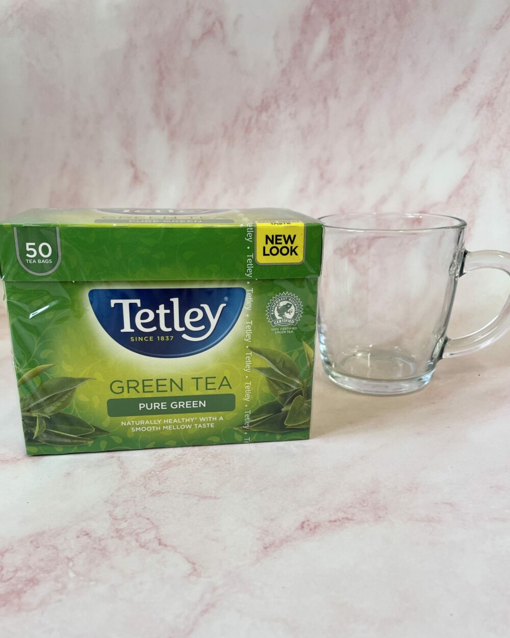 Strawberry Week | Period Self Care Subscription | Tetley Pure Green Tea 50s 100g